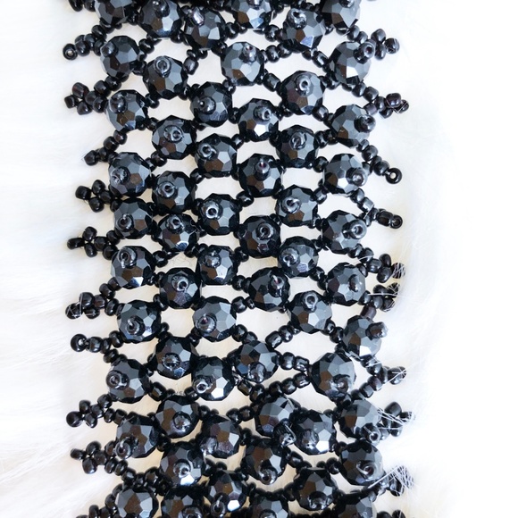 Black Beaded 8” Bracelet - Picture 6 of 6